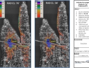 outdoor wireless coverage map using clutter data LIDAR