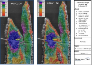 Outdoor wireless coverage maps